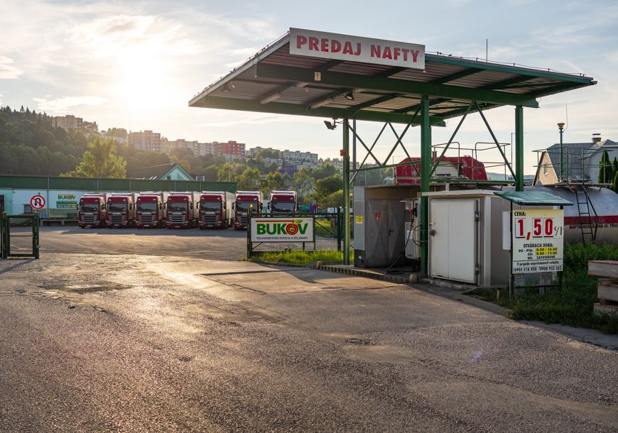 predaj nafty bukov